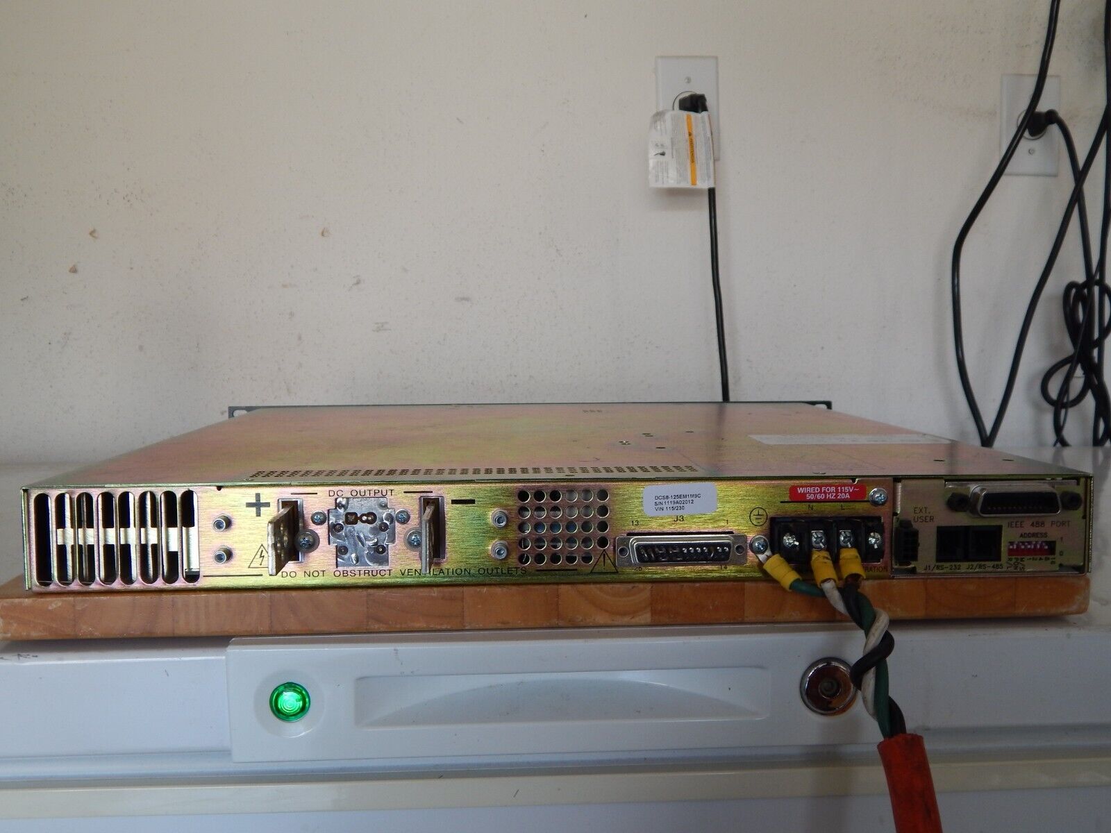 Sorensen DCS8-125E M9C (GPIB) DC Power Supply 8V @ 125A (5 in stock) Sorensen DCS8-125E M9C (GPIB) DC Power Supply 8V @ 125A (5 in stock)
